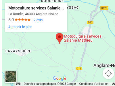 Lien vers Motoculture Services sur Google Maps